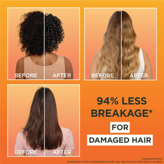 Garnier Ultra Doux Papaya Vegan Hair Food 3-in-1 Mask For Damaged Hair - Vitamins C, E & F