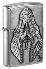 Zippo Anne Stokes Gothic Prayer Emblem Windproof Lighter | 49756