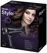 Beurer HC 55 hair dryer ,Hair dryer with 2 attachments & practical cable retractor| HC 55