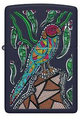 Zippo John Smith Gumbula Navy Matte Windproof Lighter | 48965