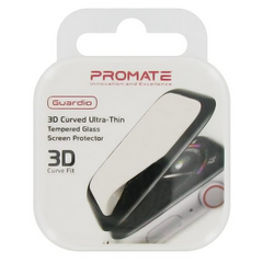 Promate 42mm 3D Tempered Glass Screen Protector for Apple Watch | GUARDIO-42