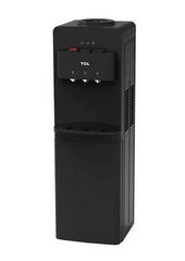 TCL Top Load Water Dispenser 3 Taps with Cabinet Black | TY-LWYR33W/S