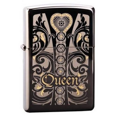 Zippo Queen Black Ice Windproof Lighter | 28797