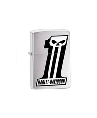 Zippo Harley-Davidson No. 1 Brushed Chrome Lighter | 28228