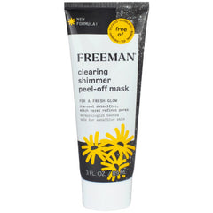 Freeman Clearing Shimmer Charcoal & Witch Hazel Peel-Off Mask | 278176