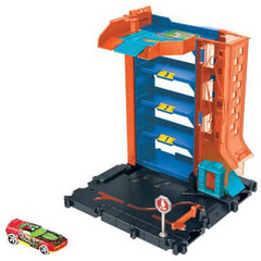 Hot Wheels City Downtown Car Park Garage Playset
