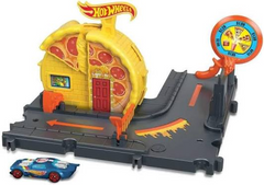Hot Wheels City Speedy Pizza Pick-Up Play Set