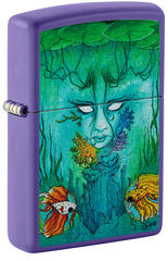 Zippo Sean Dietrich "Brackish" Purple Matte Windproof Lighter | 48630
