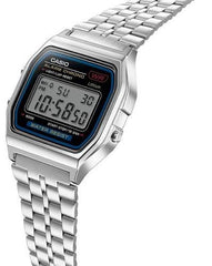 Casio Vintage Digital Unisex Metal Watch - Blue / Silver | ABL-100WE-2ADF