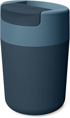 Joseph Joseph Sipp Travel 340ml Mug with Flip-top Cap - Blue | 81124
