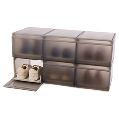 Joseph Joseph ShoeCase 6-piece Shoe Storage Box - Grey | 55014