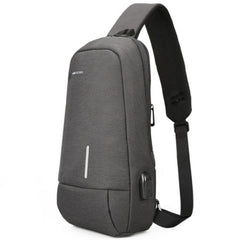 Kingsons Multifunctional Chest Bag Dark Gray | KS3173W