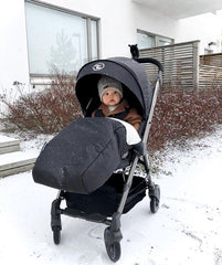 Twistshake Tour Seat Liner + Foot Muff Black | 78487