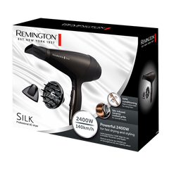Remington Silk HD Professional Hair Dryer 2400W - Ionic Technology | AC9095 E51