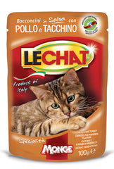 LeChat Wet Cat Food Pouch - 100g