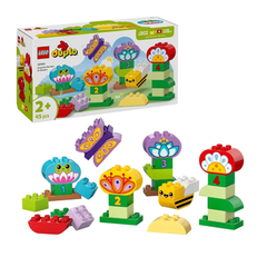 مجموعة بناء ملونة لحديقة الزهور الإبداعية من LEGO DUPLO Town | 10444