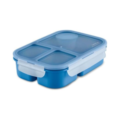 Lock n Lock 1.5L Divided Lunch Box - Blue | HPL782