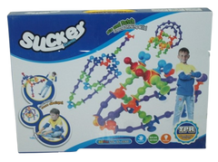 Sucker Game 60-Piece TPR Suction Construction Set | LS-8822