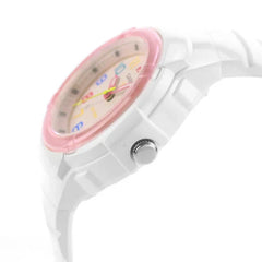 Casio Girls' 3-Hand Watch - Pink / White | LX-800H-7A1VDF