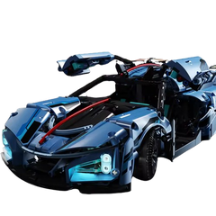 MJI, Creative LEGO-style construction sets, 1188PCS Plastic Assemble Creative Cool Sports Racing Car | MJI- 8621