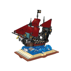 MJI, Creative LEGO-style construction sets, Queen Anne Magic Book Building Set - 966pcs | MJI-13020