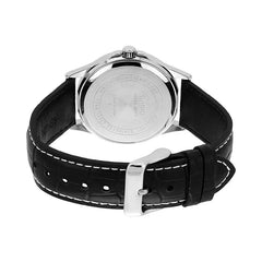 Casio Men 3H Watch - Silver / Black / Brown | MTP-1381L-1AVDF