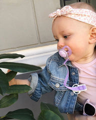 Twistshake Pacifier Clip Pastel, Purple | 78294