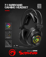 MARVO Headset HG9056 7.1 SURROUND GAMING HEADSET