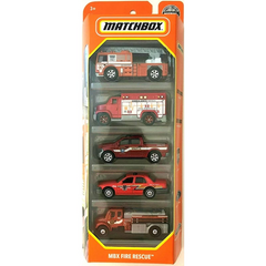 Matchbox 5-Pack MBX Fire Rescue