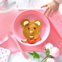 Twistshake Click Mat + Plate 6+m Pastel Pink | 78129