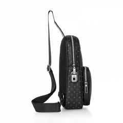 WIWU Master Fingerprint Lock Crossbody Bag Black | 96064