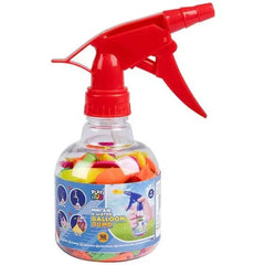 Water Balloon Pump Set with 50 Balloons - Red | V12-50PM
