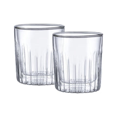 Masterpro Set 2pcs Double Wall Borosilicate Mixed Drink Glasses 300ml | BGMP-20211