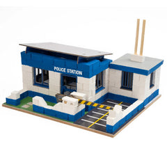 Bildits Police Station DIY Construction Kit - 291 Pieces