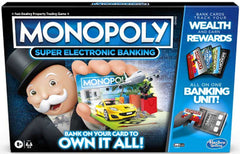 Hasbro Monopoly Super Electronic Banking Board Game (إنجليزي) | E8978E