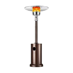 Wave Outdoor Mushroom Heater Golden Hammered | HSS-A-PC