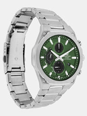 Casio Edifice Men Solar Chronograph Watch - Green Silver | EFS-S570D-3AUDF