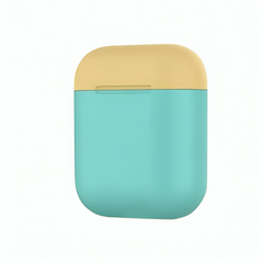 Promate Dual-Toned Multi-Design Protective Case for Airpods - Green | SiliCase