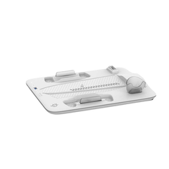 Porodo Gaming PS5 Slim Stand With Magnetic Charger - White | PDX118