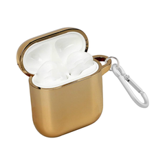 Promate Rugged Electroplated TPU Case for Apple Airpods - Gold | NEONCASE
