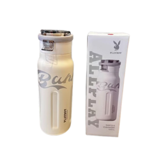 Playboy BAROQUE 620ML Water Bottle - Gray | PB-6229