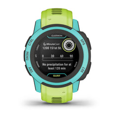 Garmin Instinct 2S Solar Surf Edition GPS Smart Watch Engineered for Endurance with Waikiki Band | 010-02563-12