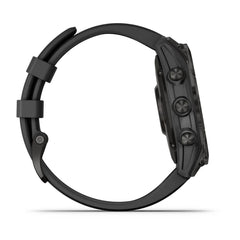 Garmin Fenix 7X Sapphire Solar GPS Smart Watch Fiber-Reinforced Polymer with Black DLC Titanium Band