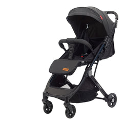 PopyPapa Baby Stroller - Foldable, Lightweight, Black | 532-5