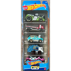 Hot Wheels 5-Car Pack City