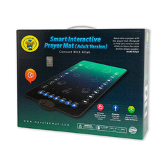 Porodo Adult/Teenager Smart Interactive Educational Prayer Mat 131 × 75cm - Dark Blue