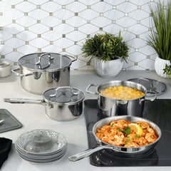 Berghoff 285276 - Cookware Set 7pcs Stainless Steel 18/10