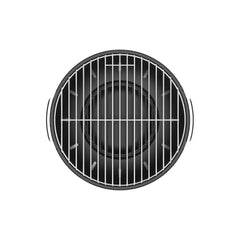 Berghoff 285282 - Portable Charcoal Tabletop Grill Black 35cm