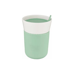 Berghoff 295352 Travel Mug 0.33 L Porcelain with Silicone Sleeve