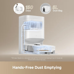 Dreame Robot Vacuum and Mop White 13000Pa Suction | 291781